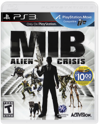 Men in Black: Alien Crisis PAL Playstation 3 box art